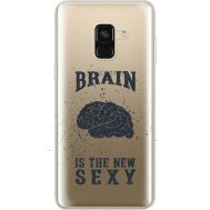 Силіконовий чохол BoxFace Samsung A530 Galaxy A8 (2018) Sexy Brain (35014-cc47)