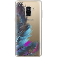 Силіконовий чохол BoxFace Samsung A530 Galaxy A8 (2018) Feathers (35014-cc48)