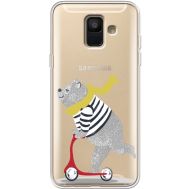 Силіконовий чохол BoxFace Samsung A600 Galaxy A6 2018 Happy Bear (35015-cc10)
