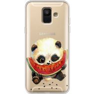 Силіконовий чохол BoxFace Samsung A600 Galaxy A6 2018 Little Panda (35015-cc21)