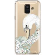 Силіконовий чохол BoxFace Samsung A600 Galaxy A6 2018 Swan (35015-cc24)