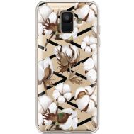 Силіконовий чохол BoxFace Samsung A600 Galaxy A6 2018 Cotton flowers (35015-cc50)