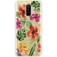 Силіконовий чохол BoxFace Samsung A605 Galaxy A6 Plus 2018 Tropical Flowers (35017-cc43)