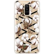 Силіконовий чохол BoxFace Samsung A605 Galaxy A6 Plus 2018 Cotton flowers (35017-cc50)