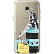 Силіконовий чохол BoxFace Samsung A520 Galaxy A5 2017 City Girl (35047-cc56)