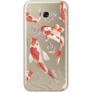 Силіконовий чохол BoxFace Samsung A520 Galaxy A5 2017 Japanese Koi Fish (35047-cc3)