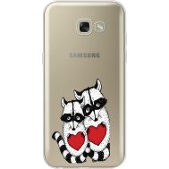 Силіконовий чохол BoxFace Samsung A520 Galaxy A5 2017 Raccoons in love (35047-cc29)