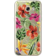 Силіконовий чохол BoxFace Samsung A520 Galaxy A5 2017 Tropical Flowers (35047-cc43)