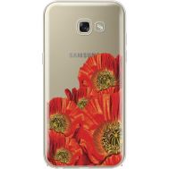 Силіконовий чохол BoxFace Samsung A520 Galaxy A5 2017 Red Poppies (35047-cc44)