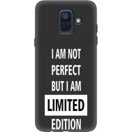 Силіконовий чохол BoxFace Samsung A600 Galaxy A6 2018 limited edition (34775-bk73)