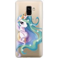 Силіконовий чохол BoxFace Samsung A730 Galaxy A8 Plus (2018) Unicorn Queen (935992-rs3)