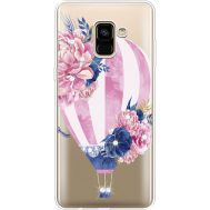 Силіконовий чохол BoxFace Samsung A730 Galaxy A8 Plus (2018) Pink Air Baloon (935992-rs6)