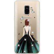 Силіконовий чохол BoxFace Samsung A730 Galaxy A8 Plus (2018) Girl in the green dress (935992-rs13)