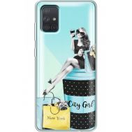 Силіконовий чохол BoxFace Samsung A715 Galaxy A71 City Girl (38851-cc56)