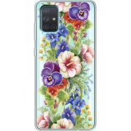 Силіконовий чохол BoxFace Samsung A715 Galaxy A71 Summer Flowers (38851-cc34)