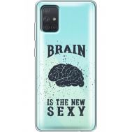 Силіконовий чохол BoxFace Samsung A715 Galaxy A71 Sexy Brain (38851-cc47)