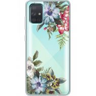 Силіконовий чохол BoxFace Samsung A715 Galaxy A71 Floral (38851-cc54)