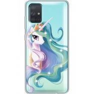Силіконовий чохол BoxFace Samsung A715 Galaxy A71 Unicorn Queen (938851-rs3)