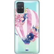 Силіконовий чохол BoxFace Samsung A715 Galaxy A71 Pink Air Baloon (938851-rs6)