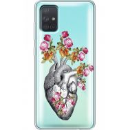 Силіконовий чохол BoxFace Samsung A715 Galaxy A71 Heart (938851-rs11)