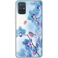 Силіконовий чохол BoxFace Samsung A715 Galaxy A71 Orchids (938851-rs16)