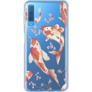 Силіконовий чохол BoxFace Samsung A750 Galaxy A7 2018 Japanese Koi Fish (35483-cc3)