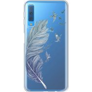 Силіконовий чохол BoxFace Samsung A750 Galaxy A7 2018 Feather (35483-cc38)