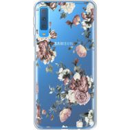 Силіконовий чохол BoxFace Samsung A750 Galaxy A7 2018 Roses (35483-cc41)