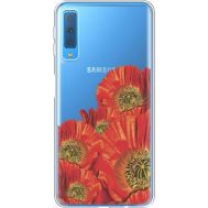 Силіконовий чохол BoxFace Samsung A750 Galaxy A7 2018 Red Poppies (35483-cc44)