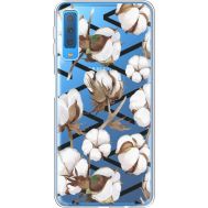 Силіконовий чохол BoxFace Samsung A750 Galaxy A7 2018 Cotton flowers (35483-cc50)