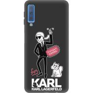 Силіконовий чохол BoxFace Samsung A750 Galaxy A7 2018 For Karl (35597-bk38)