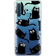 Силіконовий чохол BoxFace Samsung A920 Galaxy A9 2018 с 3D-глазками Black Kitty (35646-cc73)*