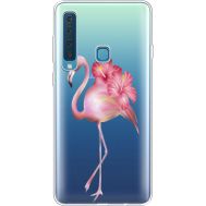 Силіконовий чохол BoxFace Samsung A920 Galaxy A9 2018 Floral Flamingo (35646-cc12)