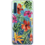 Силіконовий чохол BoxFace Samsung A920 Galaxy A9 2018 Tropical Flowers (35646-cc43)