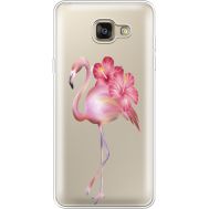 Силіконовий чохол BoxFace Samsung A710 Galaxy A7 Floral Flamingo (35683-cc12)