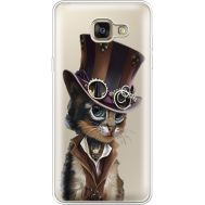 Силіконовий чохол BoxFace Samsung A710 Galaxy A7 Steampunk Cat (35683-cc39)
