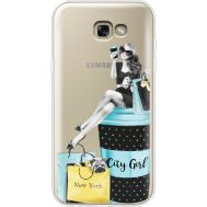 Силіконовий чохол BoxFace Samsung A720 Galaxy A7 2017 City Girl (35960-cc56)