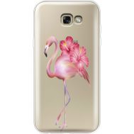 Силіконовий чохол BoxFace Samsung A720 Galaxy A7 2017 Floral Flamingo (35960-cc12)