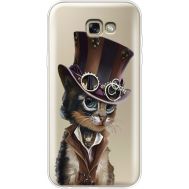 Силіконовий чохол BoxFace Samsung A720 Galaxy A7 2017 Steampunk Cat (35960-cc39)