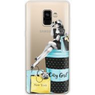 Силіконовий чохол BoxFace Samsung A730 Galaxy A8 Plus (2018) City Girl (35992-cc56)
