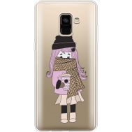 Силіконовий чохол BoxFace Samsung A730 Galaxy A8 Plus (2018) Winter Morning Girl (35992-cc61)