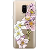 Силіконовий чохол BoxFace Samsung A730 Galaxy A8 Plus (2018) Cherry Blossom (35992-cc4)