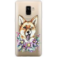 Силіконовий чохол BoxFace Samsung A730 Galaxy A8 Plus (2018) Winking Fox (35992-cc13)