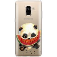 Силіконовий чохол BoxFace Samsung A730 Galaxy A8 Plus (2018) Little Panda (35992-cc21)