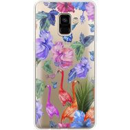 Силіконовий чохол BoxFace Samsung A730 Galaxy A8 Plus (2018) Flamingo (35992-cc40)