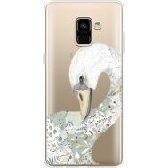 Силіконовий чохол BoxFace Samsung A730 Galaxy A8 Plus (2018) Swan (35992-cc24)