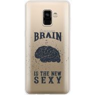 Силіконовий чохол BoxFace Samsung A730 Galaxy A8 Plus (2018) Sexy Brain (35992-cc47)