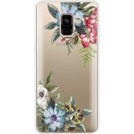 Силіконовий чохол BoxFace Samsung A730 Galaxy A8 Plus (2018) Floral (35992-cc54)
