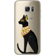 Силіконовий чохол BoxFace Samsung G935 Galaxy S7 Edge Egipet Cat (935048-rs8)