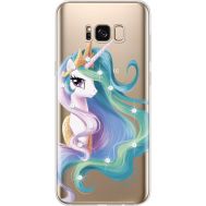 Силіконовий чохол BoxFace Samsung G955 Galaxy S8 Plus Unicorn Queen (935050-rs3)